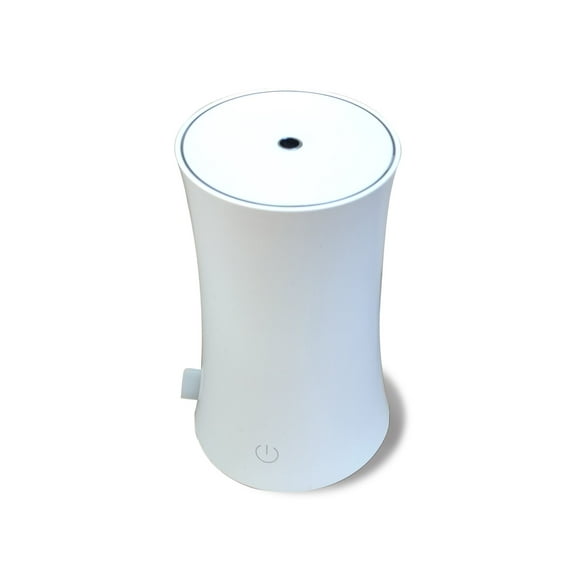 EcoGecko Clean Lines, Modern Design, Long Running, White Essential and Aroma Oil Diffuser, Room and Air Freshener, Bathroom and Kitchen Decor