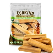 EcoKind Pet Treats Gold Yak Dog Chews | Grade A Quality, 100% Natural, Healthy & Safe for Dogs, Odorless, Treat for Dogs, Keeps Dogs Busy & Enjoying, Indoors & Outdoor Use (2 lb. Bag)