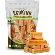 EcoKind Yak Milk Dog Chews for Large Dogs, Yak Stick Dog Treats, Himalayan Dog Chews, 8 Pack, 11 oz