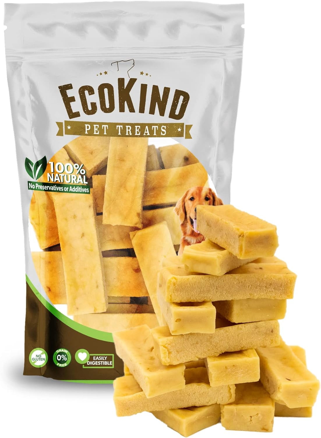 Ecokind pet treats himalayan gold yak dog chews outlet