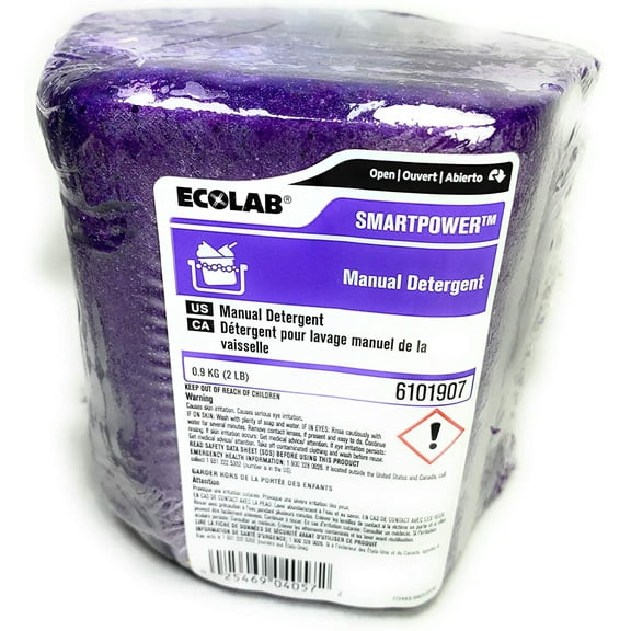 EcoLab Smart Power Manual Detergent, 2lbs. | 3/Case