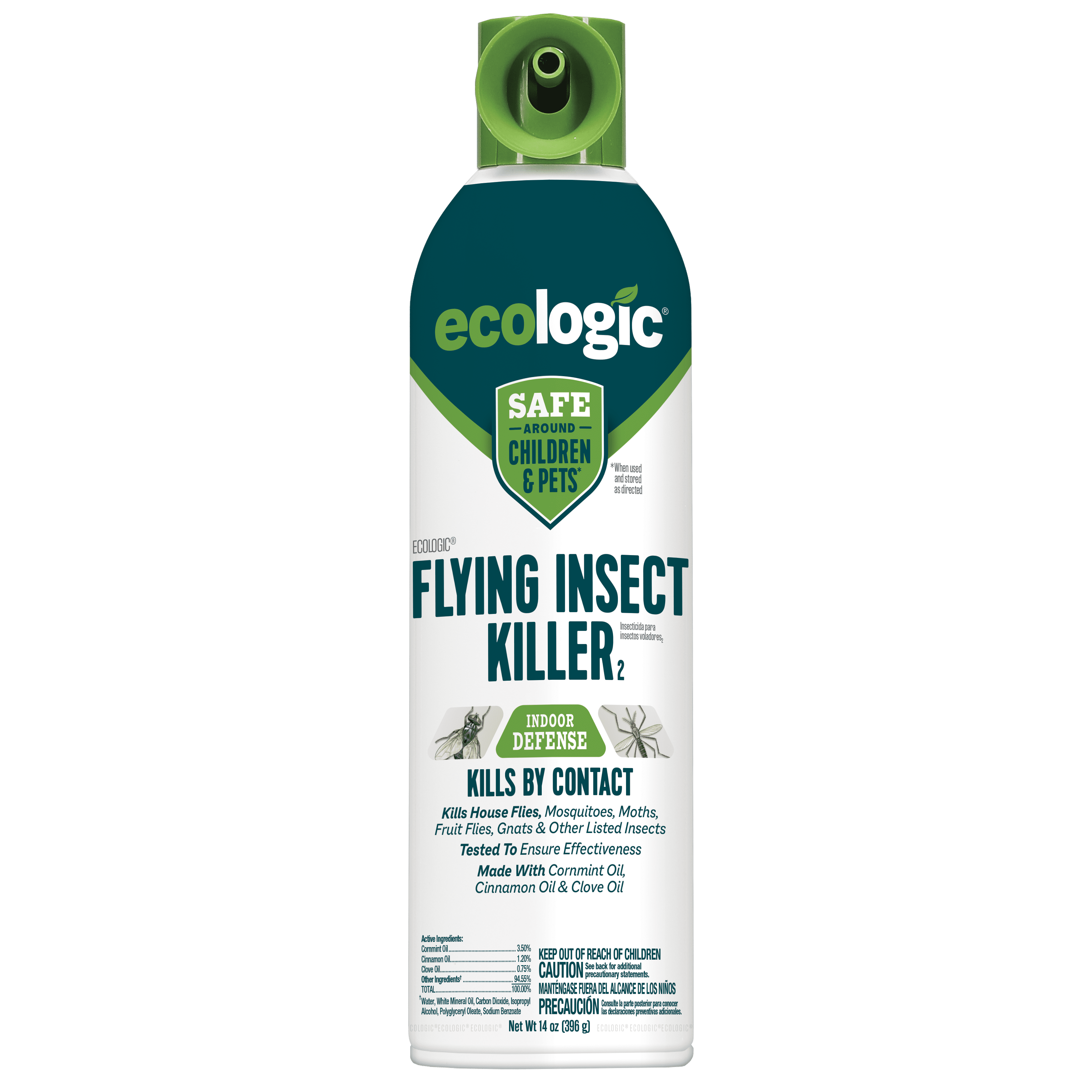 Ecologic Flying Insect Killer Aerosol Formula, 14 Ounces