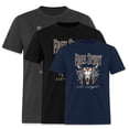 thumbnail image 1 of EcoLoom Cow Skull Free Spirit Short Sleeve Unisex T Shirt, 1 of 6