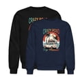 thumbnail image 1 of EcoLoom Crazy Road Trip Moment Long Sleeve Unisex Midweight Crewneck Sweatshirt, 1 of 4