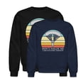 thumbnail image 1 of EcoLoom Don Follow Me I Do Stupid Things Long Sleeve Unisex Midweight Crewneck Sweatshirt, 1 of 4