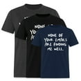 thumbnail image 1 of EcoLoom Funny Office None Of Your Emails Are Finding Me Well Short Sleeve Unisex T Shirt, 1 of 6