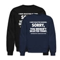 thumbnail image 1 of EcoLoom I Have Selective Hearing You Weren Selected Short Sleeve Long Sleeve Unisex Midweight Crewneck Sweatshirt, 1 of 4