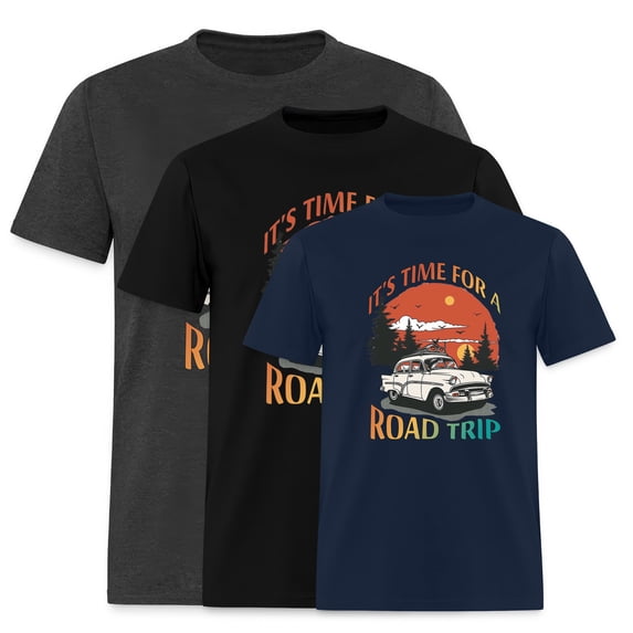 EcoLoom It's Time For A Road Trip Short Sleeve Unisex T Shirt