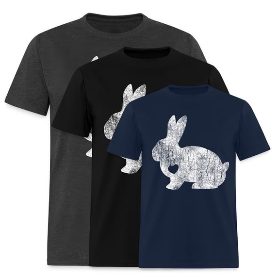 EcoLoom Love Bunny Rabbit Lover Animal Pet Owner Easter Short Sleeve Unisex T Shirt