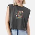 thumbnail image 1 of EcoLoom Pro Kindness Peace Equality Love Inclusion Hope Diversity Cap Sleeve Muscle Crop Shirt Women Sleeveless Baby Tee, 1 of 5