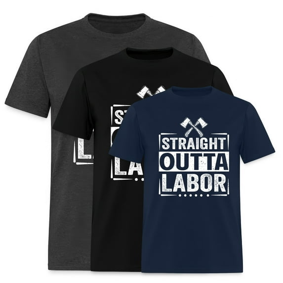 EcoLoom Straight Outta Labor Short Sleeve Unisex T Shirt