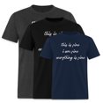 thumbnail image 1 of EcoLoom This Is Fine I Am Fine Everything Is Fine Png Short Sleeve Unisex T Shirt, 1 of 6
