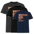 thumbnail image 1 of EcoLoom Wrestling Girl Noun Short Sleeve Unisex T Shirt, 1 of 6
