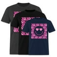 thumbnail image 1 of EcoLoom Xoxo Xo Xo Groovy Smile Face Valentine Short Sleeve Unisex T Shirt, 1 of 6