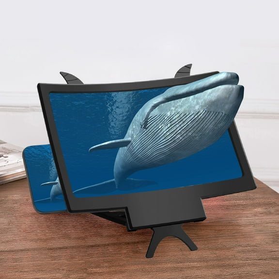 EcoNest 10 Inch Mobile Phone Screen Magnifier 3D HD Screen Magnifier Desktop Mobile Phone Holder