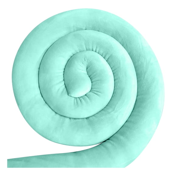 EcoNest 100cm/200cm/300cm/400cm Baby Bed Strip Bed Pillow Strip Bed Roll Bed Edge Decorative Cushion Bed Border DIY Handmade Adult Throw Pillows High Appearance Design And Production