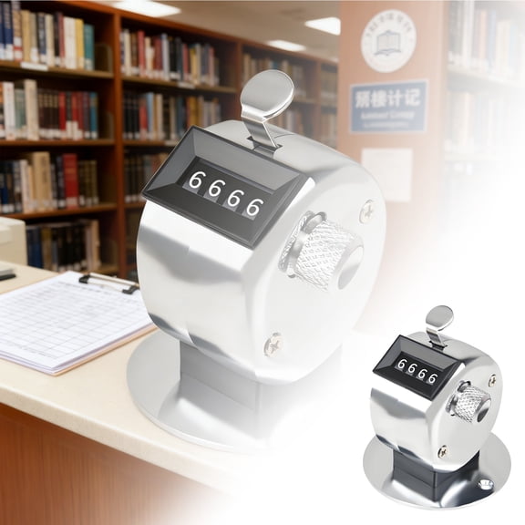 EcoNest 4 Digit Mechanical Handheld Click Counter For Counting Coaching And Sports Event Scoring