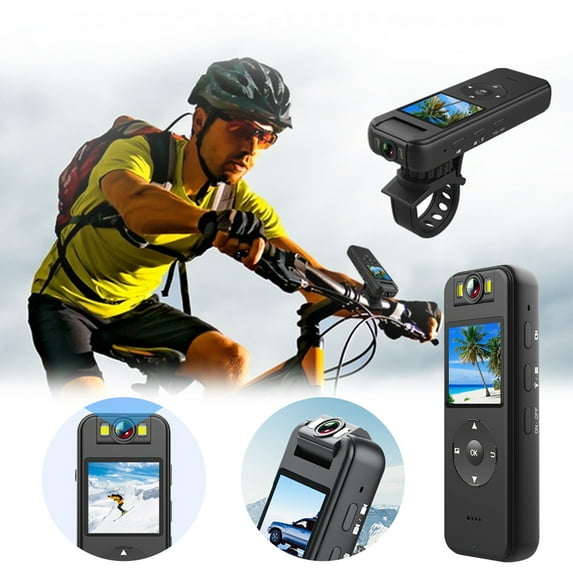 EcoNest 4K UHD 30FPS Recording Screen Recorder Body Cameras Wearable ...