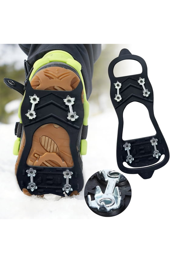 8 Studs Shoe Ice On Shoes Slip