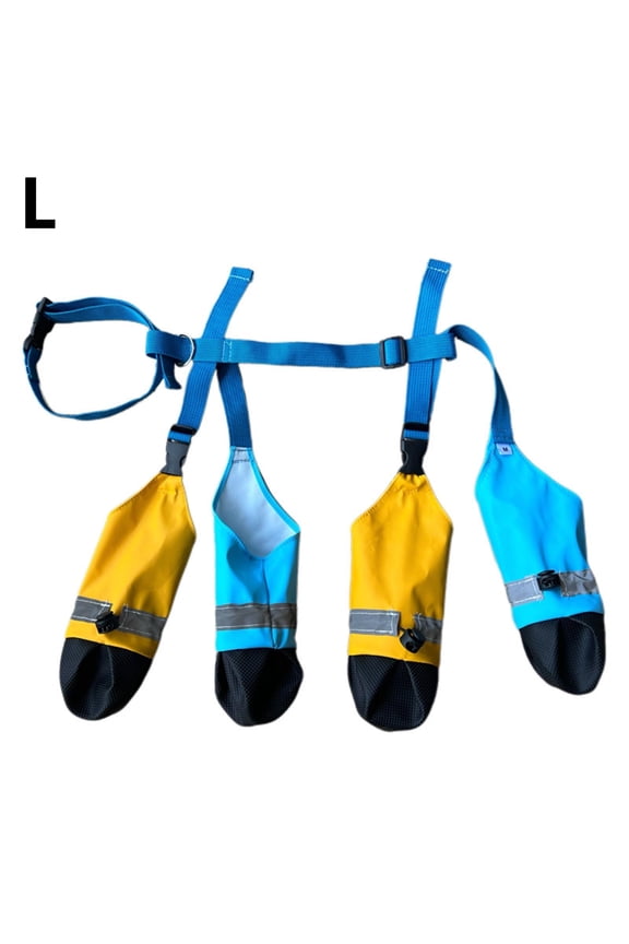 All Weather Outdoor Boots Shoes For Walking Hiking With Slip Sole Durable Flexible Soft Comfortable Footwear For Small Medium Large Breed