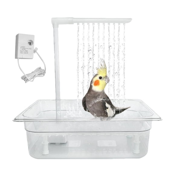EcoNest Automatic Parrot Bathing Tub With Circulation System – Bird ...