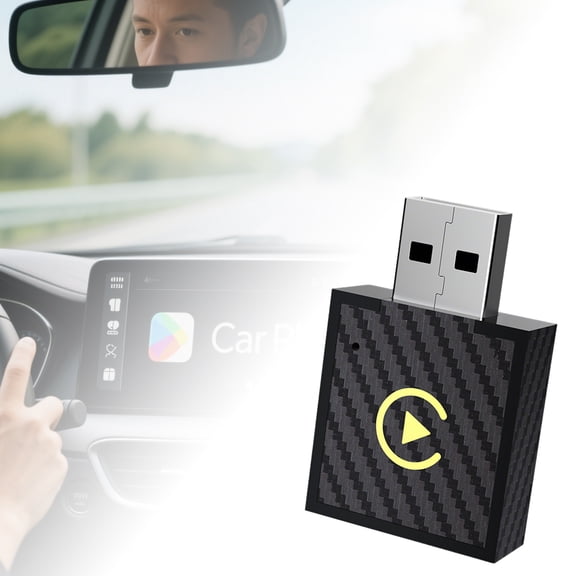 EcoNest Automatic Wireless Adapter And CarPlay Wireless Adapter Wired To Wireless Plug And Play Car CarPlay Wireless Converter