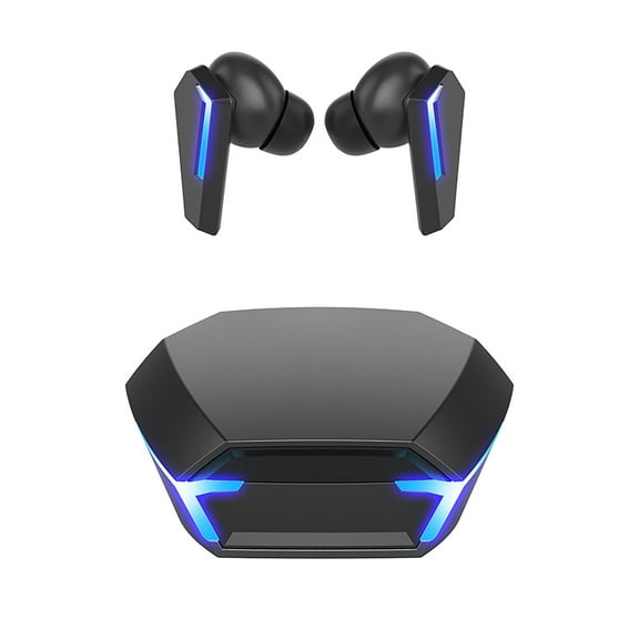 EcoNest Bluetooth Headphones Wireless In-Ear Earbuds With Dual Mic And IPX5 Waterproof Touch- With Charging Case Compatible (Music/Game Mode)