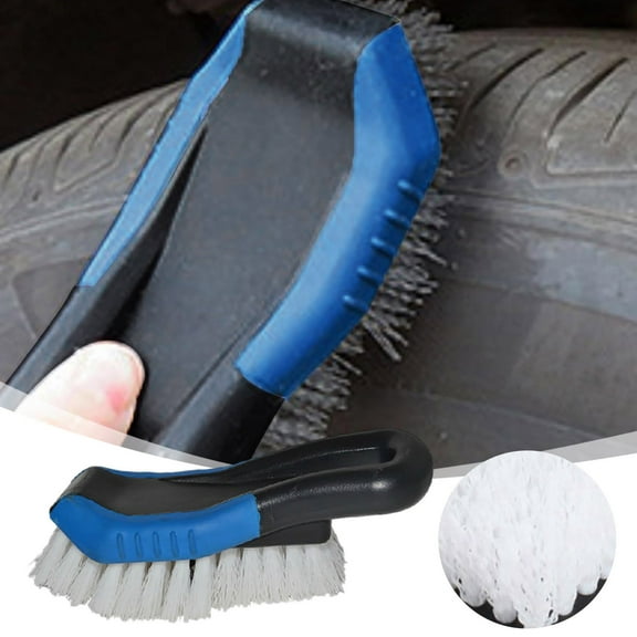 EcoNest Car Mat Cleaning Scrubber Heavy Duty Floor Brush Carpet Cleaner | Ergonomic Handle Interior Scrubbing Stiff Strong Handle Carpets Boots Efficient Stain Remover For Vehicle