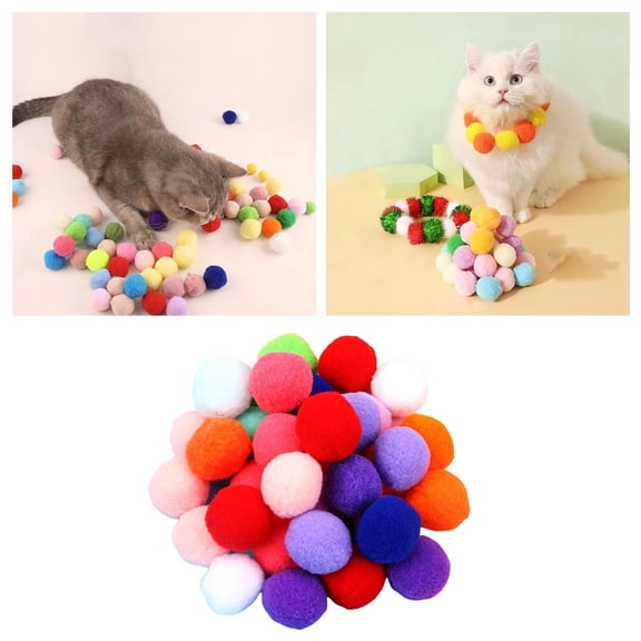 EcoNest For Cats Set Of About 40 Handmade Sustainable Toy For Cats Cat Toy / Play Made Of It Can Also Be Made Into DIY Accessories Sustainable Cat Toy With Bright