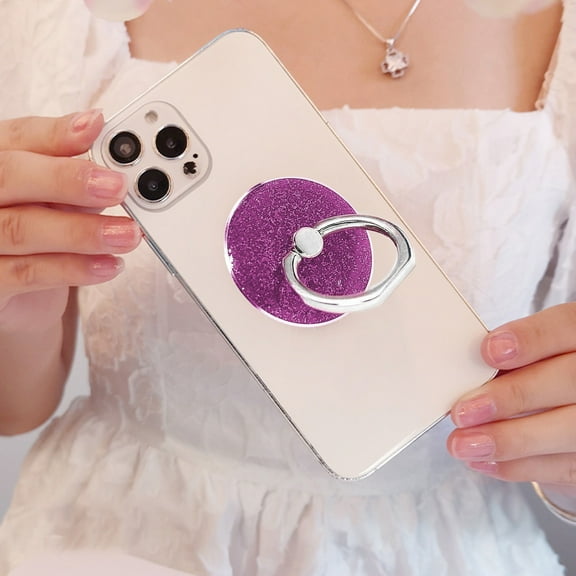 EcoNest Cell Phone Ring Holder Metal Finger Grip Finger Kickstand 360° Rotation Universal Finger Ring Phone Grip Compatible With All Smartphone