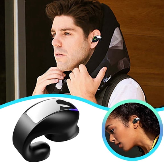 EcoNest Clip On Earbud Non In Ear Design Earhook Business & Sports