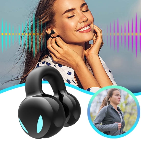 EcoNest Clip On Earbud Non In Ear Design Earhook Business & Sports