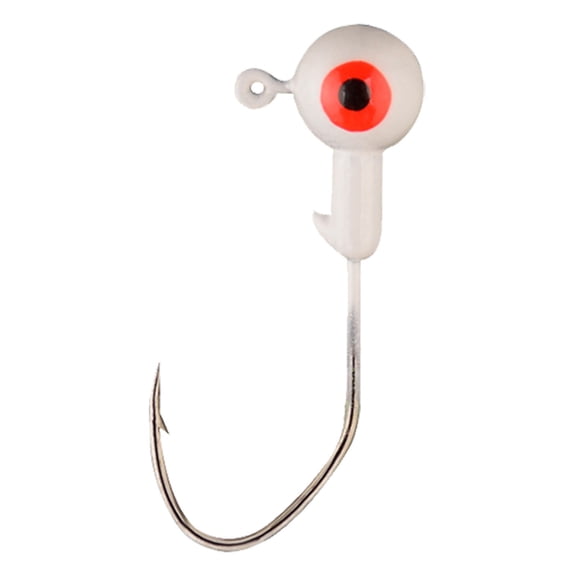 EcoNest Colorful Heads With Barbed Hooks – Saltwater/Freshwater Fishing Durable Core Snag Design