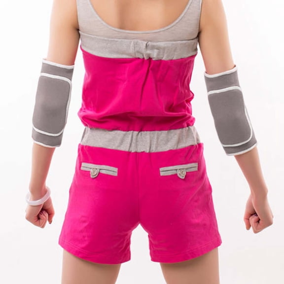 EcoNest Comfort Pair Of Elbow Pads With Thickened Spongy Pads & Breathable Design | Non Arm Support Wrap For Fitness For Weight Lifting Tennis Dance 1pc