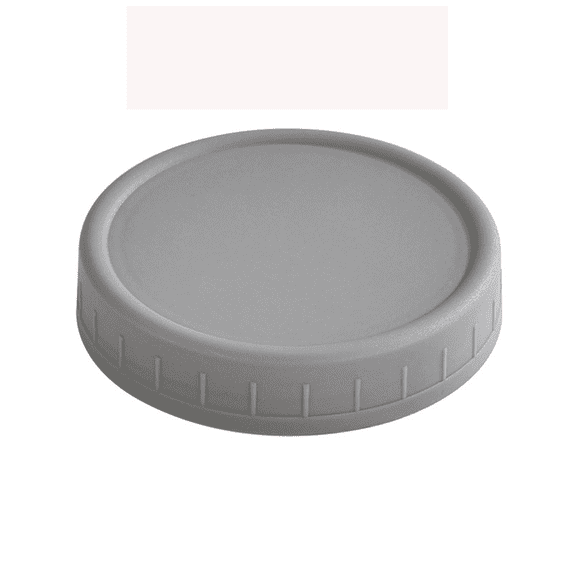 EcoNest Compact Glass Jar Lid With Slim For Small Containers Secure Closure And Protective Gasket 180 200 Chars