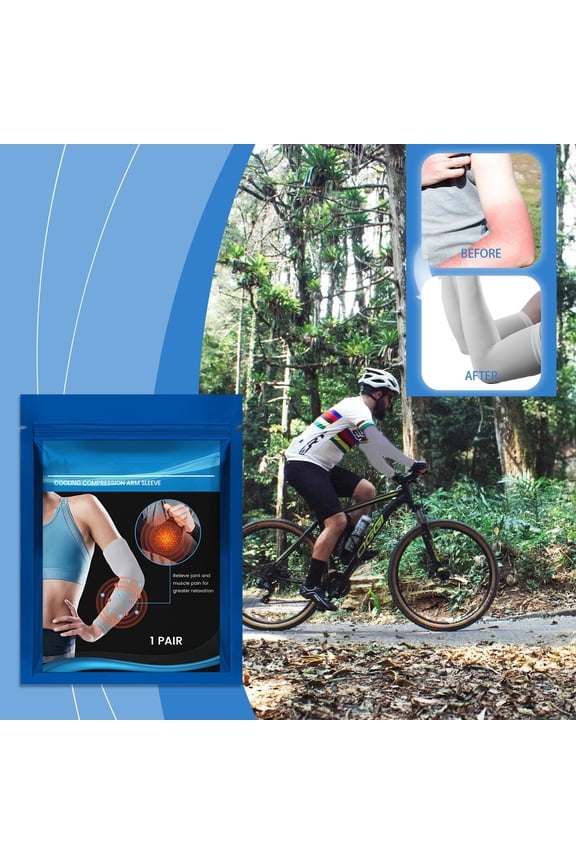 Compression Arm Sleeves: Enhance Performance Muscle Fatigue Perfect For Workouts & Daily Wear