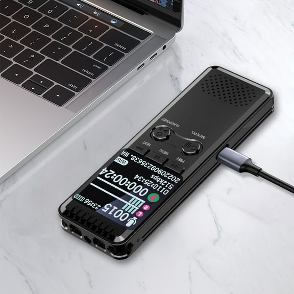 EcoNest Digital Recorder Voice Activated Recorder Mini Portable Tape Recorder With Playback Function