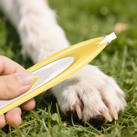 EcoNest Dog Trimmer With LED Light Rechargeable Cordless Grooming Low Noise Pet Hair Shaver For Small Dogs Cats Trimming Around Eyes Ears Face Rump