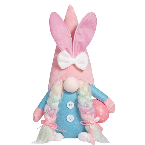 EcoNest Easter Gnomes Decorations Bunny Gnomes Cute Rabbits Dwarf Stuffed Doll Easter Centerpiece For Home