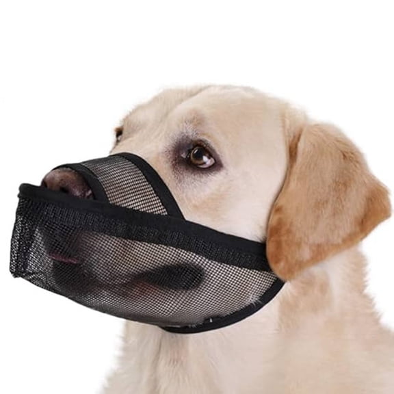 EcoNest Explosion Proof Dog Head Collar Dog Muzzle Gentle Training Collar And Control Heavy Duty Retractor Barking Random Eating Breathable Mesh Fabric