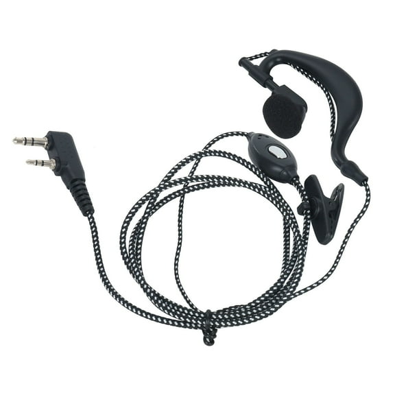 EcoNest Feature Mic 2PIN Quality Talkie High Earpiece Headset For Radio Intercom