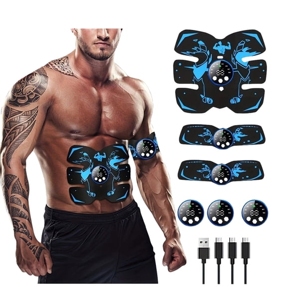 EcoNest Fitness Belt Abs Stimulator Full Body Ab/Arm Trainer Abs Trainer Electronic Toning Belts Home Workout For Abdomen/Waist/Leg/Arm