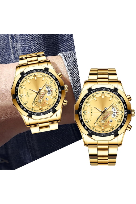 Full Automatic Mechanical Watch And Trendy Korean Quartz Men's Watch