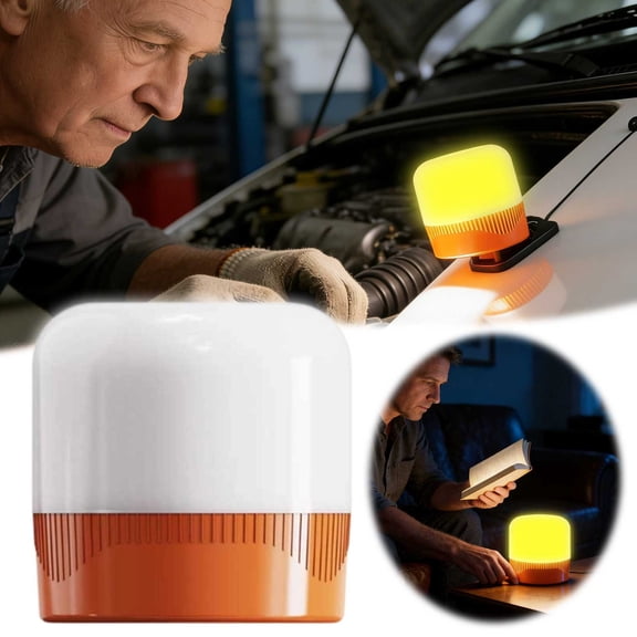 EcoNest Functional LED Signal Light With Flashing Function Suitable For Postal Vehicles UTV Vehicles Tractors And Trucks Yellow