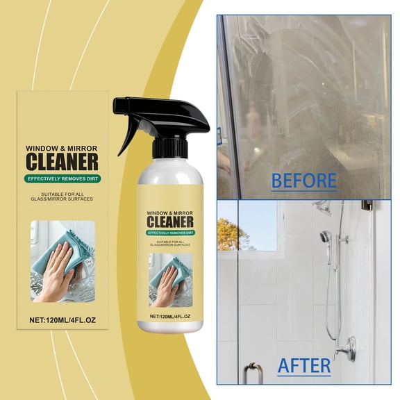 EcoNest & Glass Spray Streak Formula For Windows Mirrors & 120ml