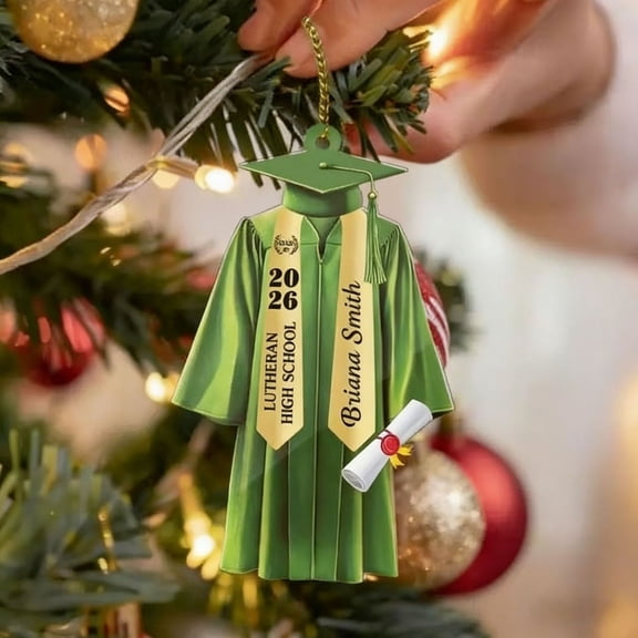 EcoNest Graduation Keepsake Ornament Commemorative Hanging For Party School Celebration Memories