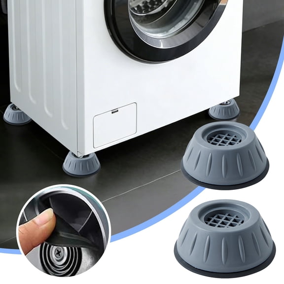 EcoNest Heavy Duty Adjustable Washer Pedestal Stand With Feet And Easy Assembly For Front Load Machines