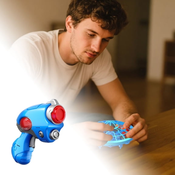 EcoNest High Speed Mini UFO Flying For Kids And Adults With LED Lights Cool Hovering Disks For Indoor Outdoor Play