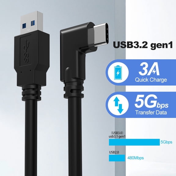 EcoNest High Speed USB For Streaming 5M USB 3.0 Link Compatible With USB 3.0 And Type C Interfaces Perfect For Data Transfer And Charging