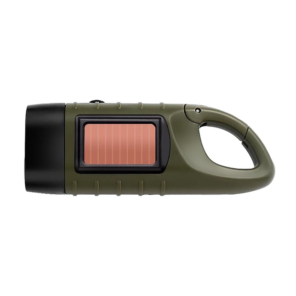 EcoNest Illuminate Your Adventures With Our Outdoor Emergency Solar Flashlight: High Performance Ideal For Camping Hiking And !